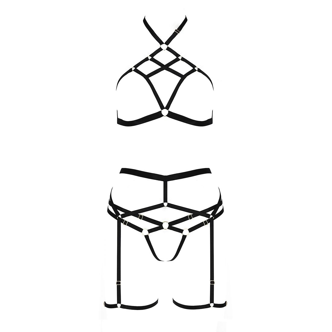 Комплект білизни passion exclusive morgan set openbra xxl/xxxl, black, стрепи, трусики, ліф, пояс Комплект білизни passion exclusive morgan set openbra xxl/xxxl, black, стрепи, трусики, ліф, пояс