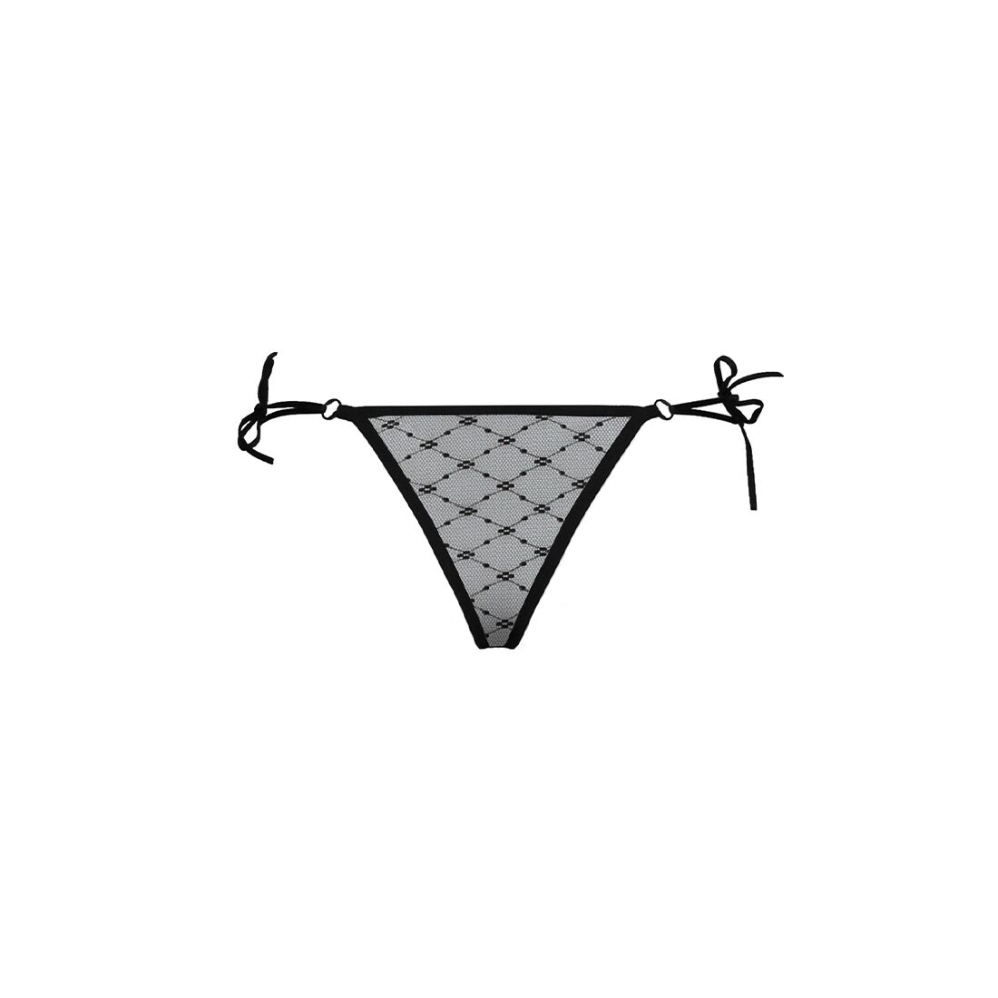 Трусики на зав'язочках з боків passion exclusive zita thong xxl/xxxl, black Трусики на зав'язочках з боків passion exclusive zita thong xxl/xxxl, black