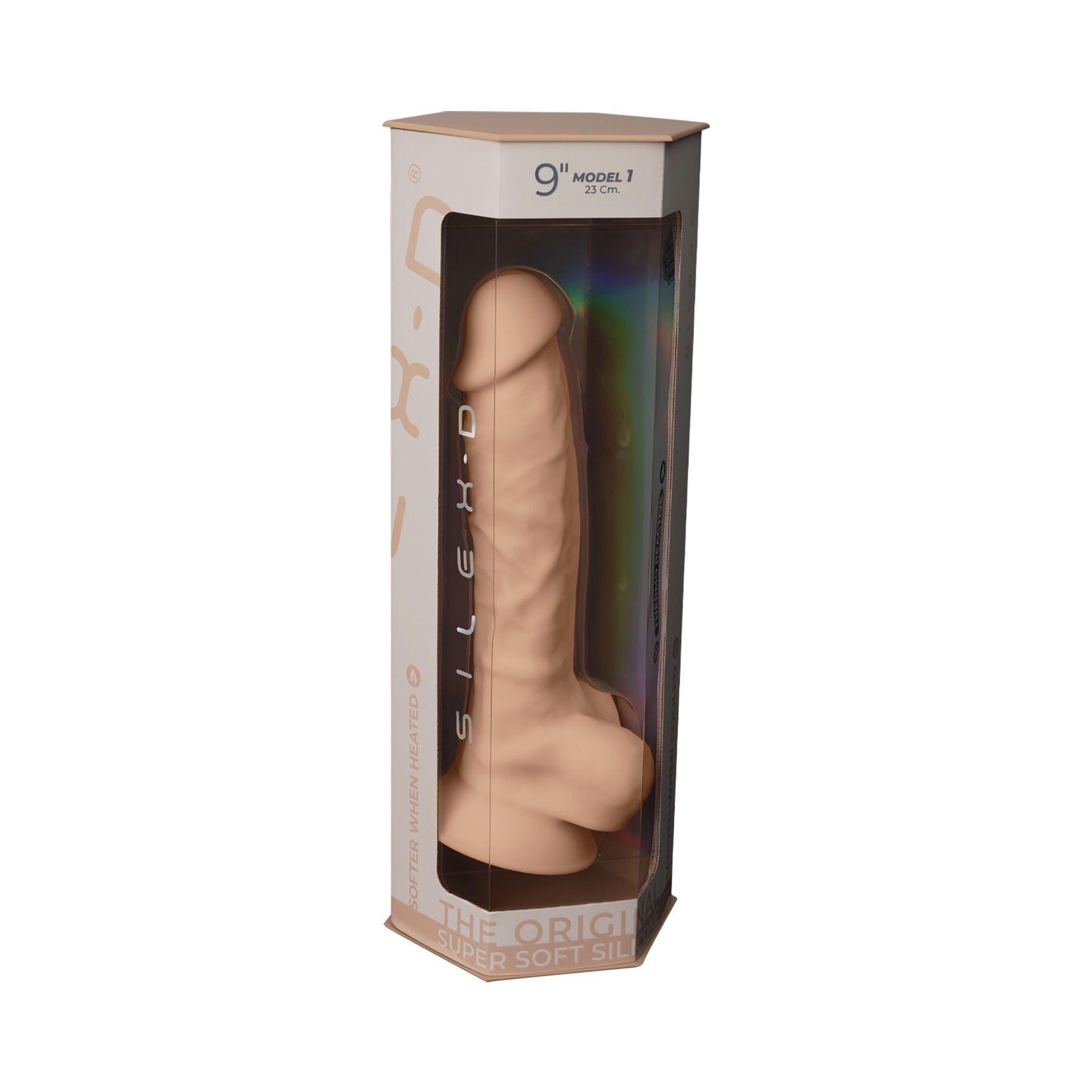 Фалоімітатор silexd tomas flesh (model 1 size 9in), двошаровий, силікон + silexpan, діаметр 4,9см Фалоімітатор silexd tomas flesh (model 1 size 9in), двошаровий, силікон + silexpan, діаметр 4,9см