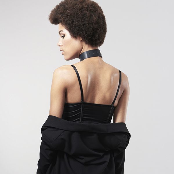 Чокер bijoux indiscrets maze – wide chocker black Чокер bijoux indiscrets maze – wide chocker black