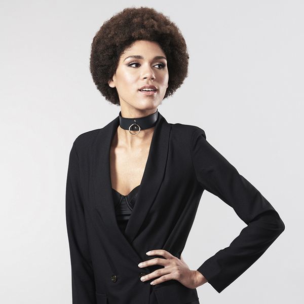 Чокер bijoux indiscrets maze – wide chocker black Чокер bijoux indiscrets maze – wide chocker black
