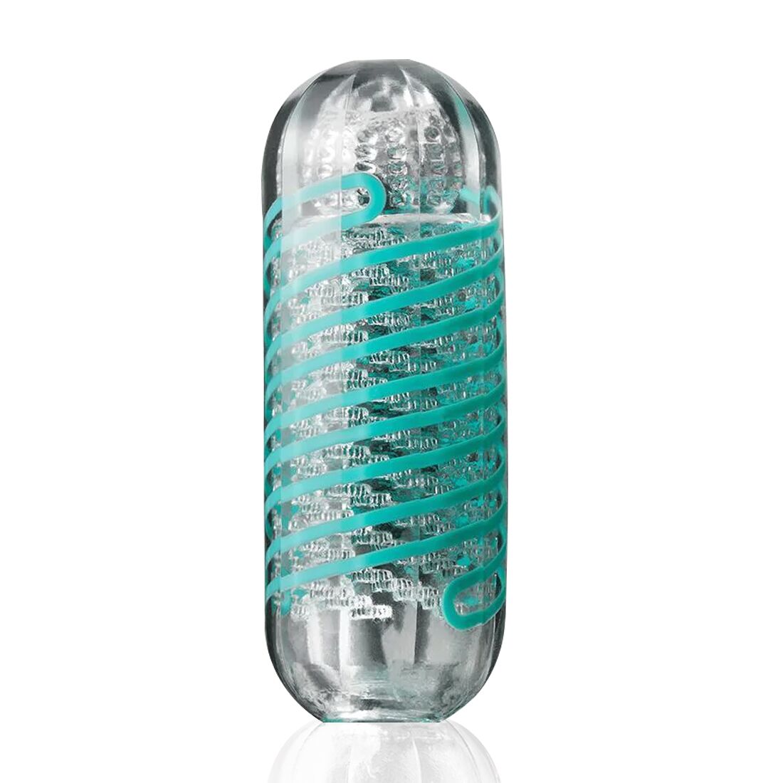 Мастурбатор tenga spinner 04 pixel з пружною стимулювальною спіраллю всередині